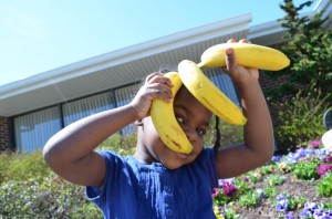 Kids with Bananas   